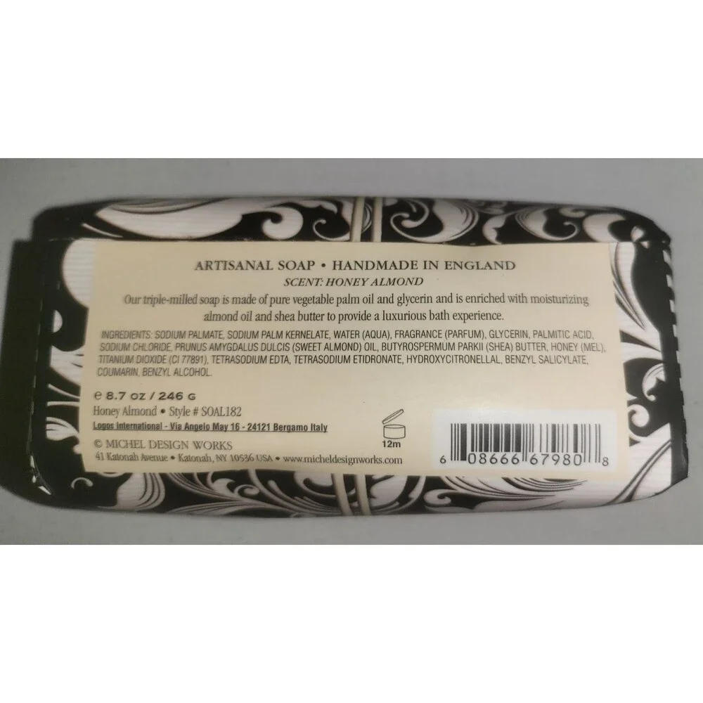 Michel Design Works Honey Almond Lotion, Bar Soap, Room Spray NEW